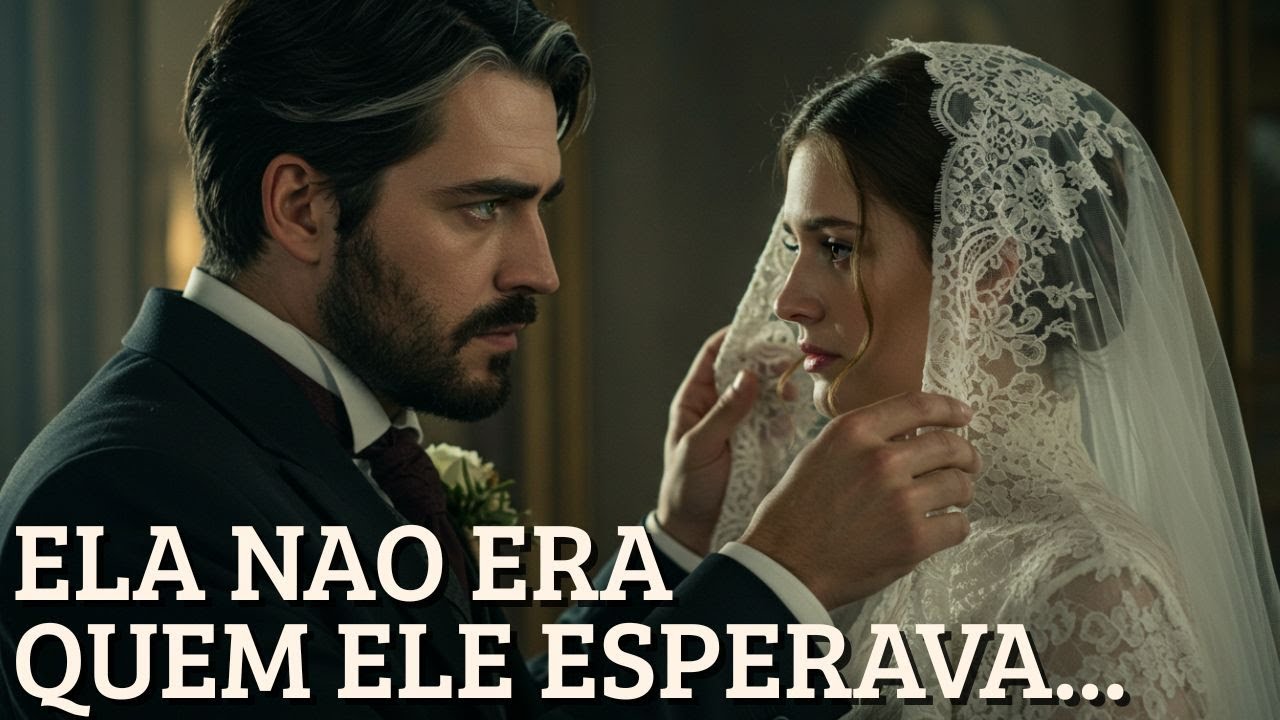 ELA NÃO ERA A ESPOSA QUE ELE ESPERAVA... MAS ELA SE TORNOU A QUE ELE PRECISAVA...