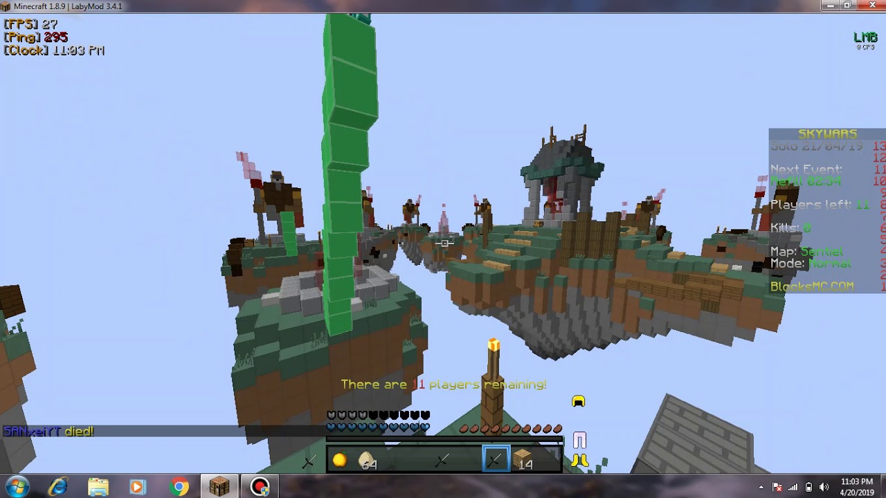 Blocksmc Ip ip/blocksmc.mincraft and thx for a nice game Mxgq - YouTube