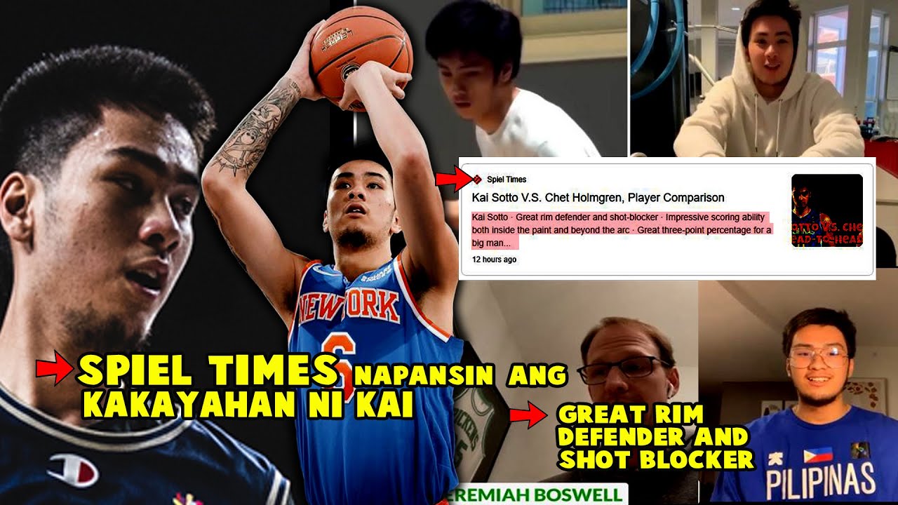 Kai Sotto Spiel Times Napansin ang kakayahn ni Kai Great Rim Defender and  shot blocker impressive... - YouTube
