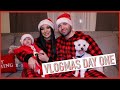 WELCOME TO VLOGMAS DAY 1: FILMING OUR INTRO.