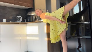 Streching at home 2 minutes for begginers