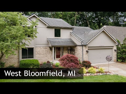 3281 Green Oaks Dr, West Bloomfield, MI home video tour