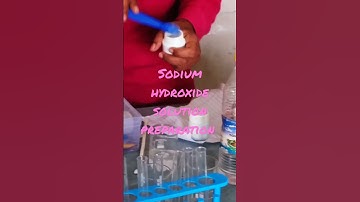 sodium hydroxide solution preparation