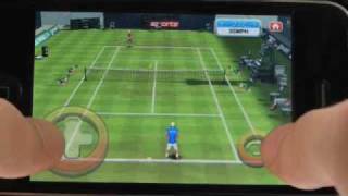iPhone games -Real Tennis 2009 Free screenshot 4
