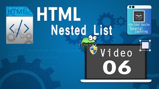 HTML Nested List | Part-6 | Hindi