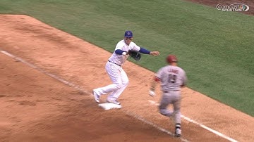 ARI@CHC: Rizzo keeps the bag as safe call overturned