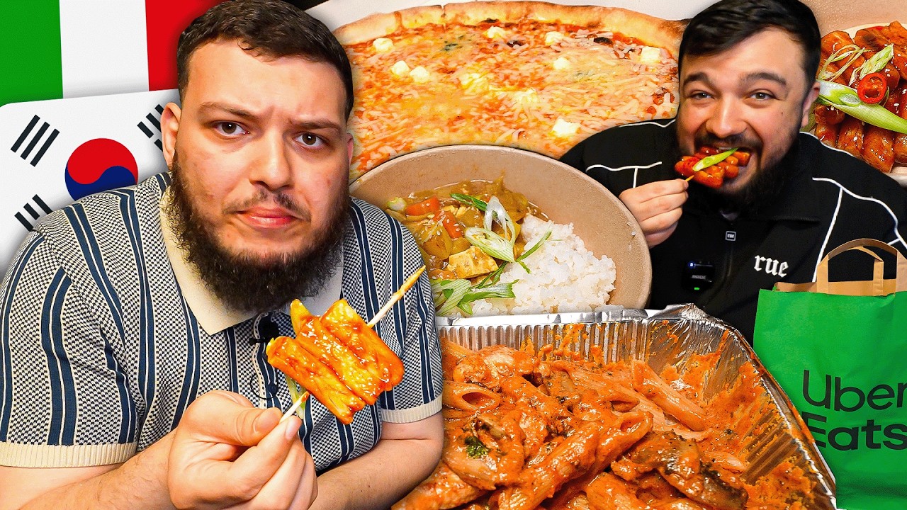 ITALIENISCH VS KOREANISCH LIEFERDUELL