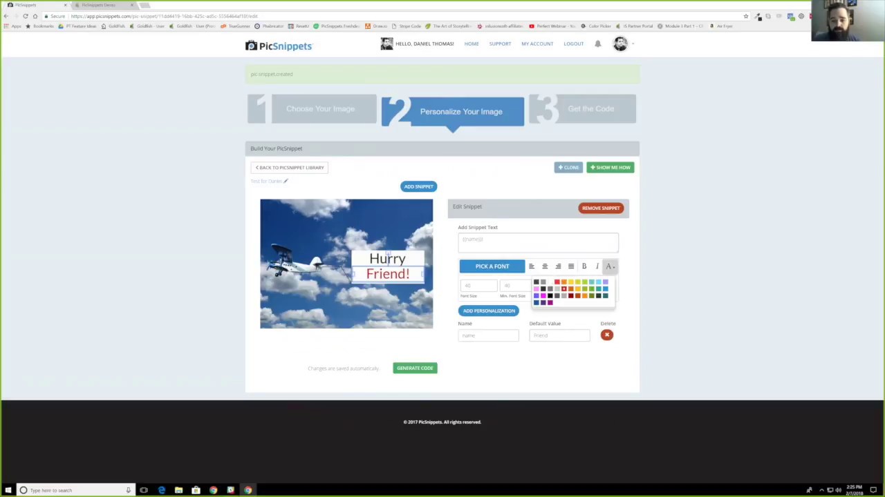 PicSnips Interview - Tools The Pros Use by Daniel Bussius