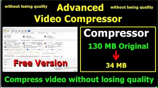 Compress Large Video Without Losing Quality Hindi | Video Ka Size Kam Kaise Karen | compress a video screenshot 5