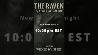 Wicked Whispers   The Raven - Edgar Allen Poe #horrorauthor #horror #horrorwriter