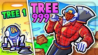 I Cut Down HUNDREDS of Trees to Get JACKED screenshot 3