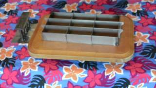 9-cavity Ko Craft musubi maker  Product Description ( Prototype )