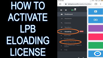 ACTIVATE LPB ELOADING LICENSE