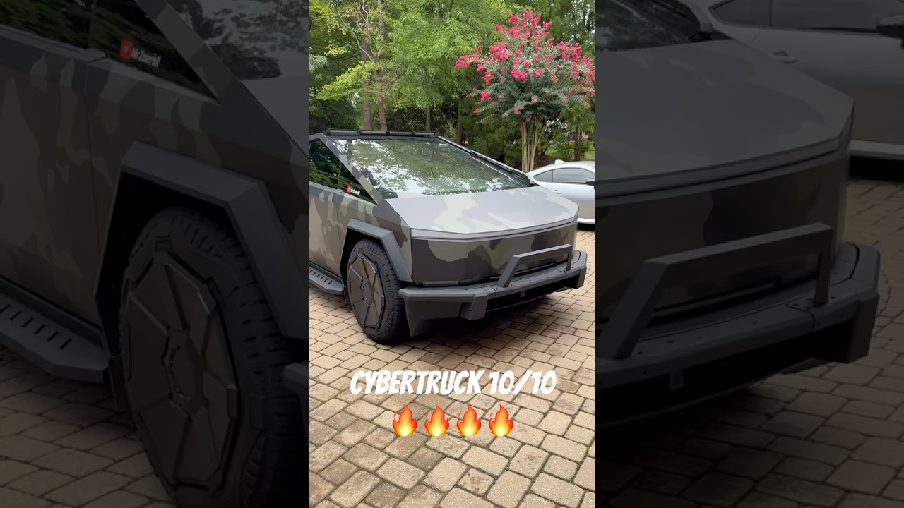CYBERTRUCK EXTERIOR/INTERIOR QUICK VIDEO PLAY THROUGH 🔥 