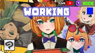 【Drawing】I THINK I GOT CURED. Working Time