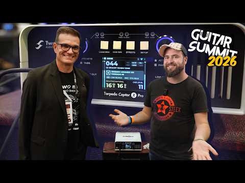 Guillame Told EVERYTHING about the NEW Two Notes Captor X Pro | Guitar Summit 2026