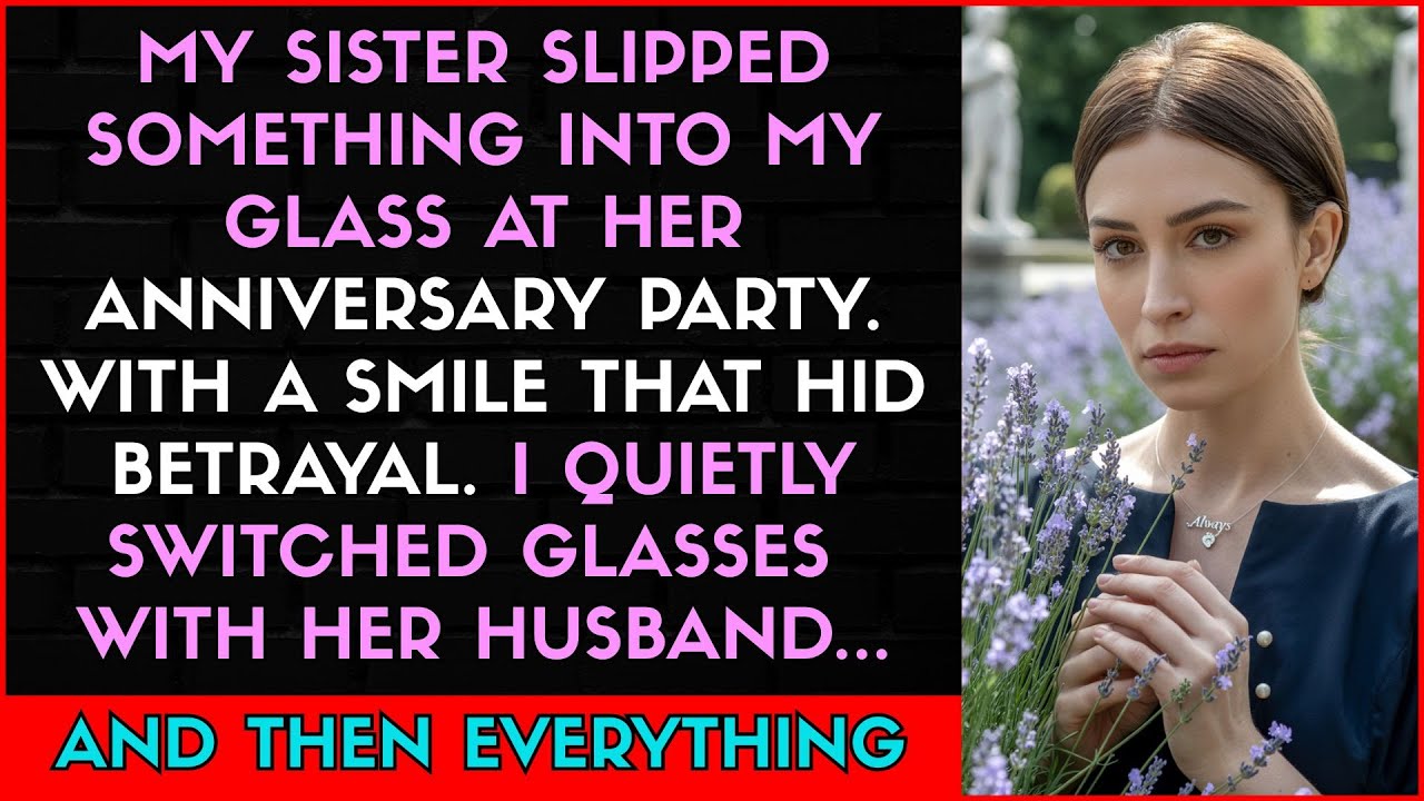 My Sister Slipped Something Into My Glass — I Switched It With Her Husband’s. She Regrets It.