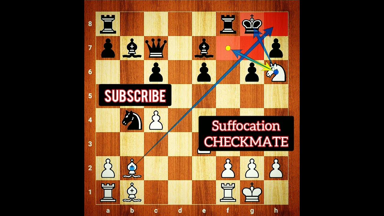 Checkmate by suffocation