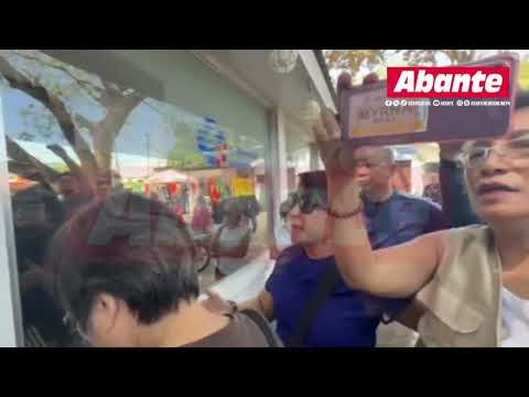 Mga residente nagkaroon ng mainit na sagutan sa pagpapalit ng mga opisyal ng BF Resort Village