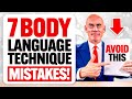 7 BODY LANGUAGE MISTAKES IN JOB INTERVIEWS! (Avoid these COMMON INTERVIEW MISTAKES!)