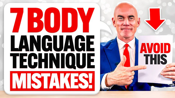 7 BODY LANGUAGE MISTAKES IN JOB INTERVIEWS! (Avoid these COMMON INTERVIEW MISTAKES!)