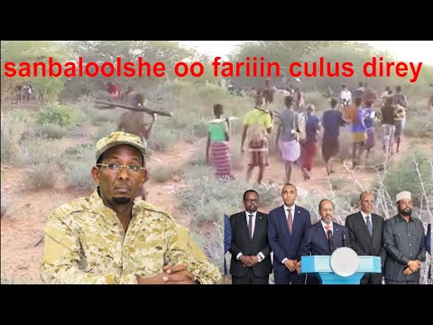 hqdefault Sanbaloolshe ayaa Ciidamad macawisleeyda Beesha xawaadle Fariin Culus udirey.,