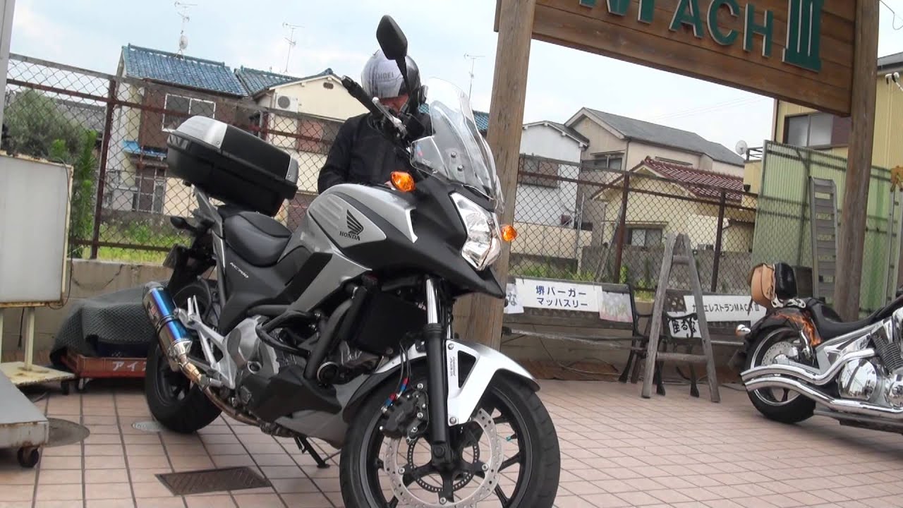 エキゾストノート改 Nc700s Nc700x Nc750l Honda Youtube