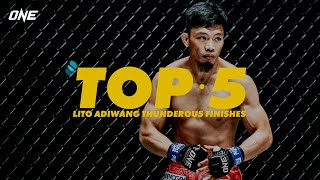 TOP 5 FINISHES OF LITO ADIWANG IN ONE CHAMPIONSHIP