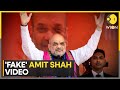 Amit Shah fake video row Delhi police registers case over fake Home Minister video  WION