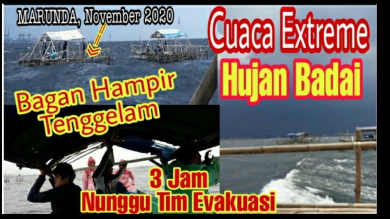 Mancing Di Bagan Marunda || Cuaca Extreme || Hujan Badai