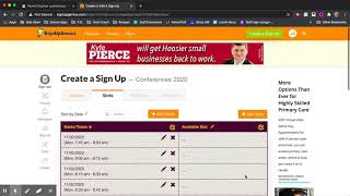 Sign Up Genius-Create Sign-Up
