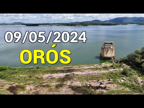 Açude Orós dados atualizados hoje 09/05/2024 