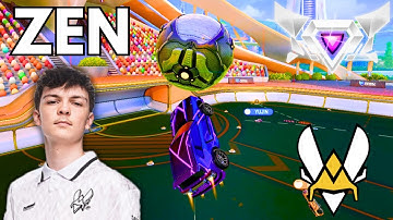 ZEN is MECHANICALLY UNFAIR in Rocket League.. (SSL 2v2)