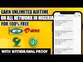 SHAREit Lite App Review | How To Earn Unlimited Airtime On All Network In Nigeria For Free