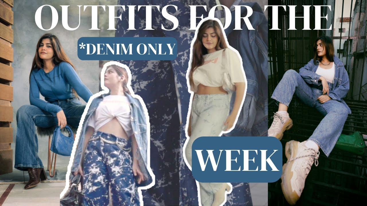 Here's How To Wear Your Denim In Different Ways! ✨ Everyday Fits | Kritika Khurana
