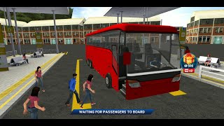 BUS SIMULATOR : ULTIMATE#20-Muntain road route multiplayer Driving Rasing Android iOS GAMEPLAY. screenshot 5