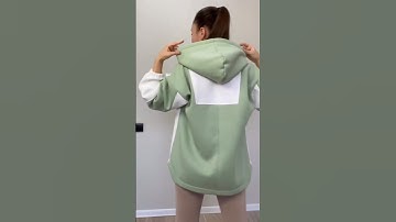 Sewing a hoodie #sewing #sewingpatterns #fashion #diy #hoodie #howto