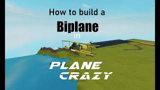 How to build a Biplane in Plane Crazy (Roblox) screenshot 2