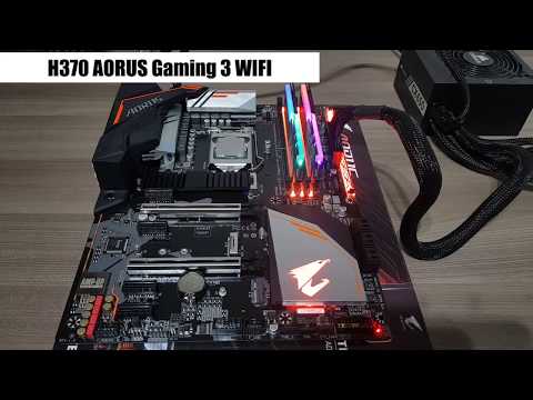 GIGABYTE H370 AORUS Gaming 3 WIFI LEDs