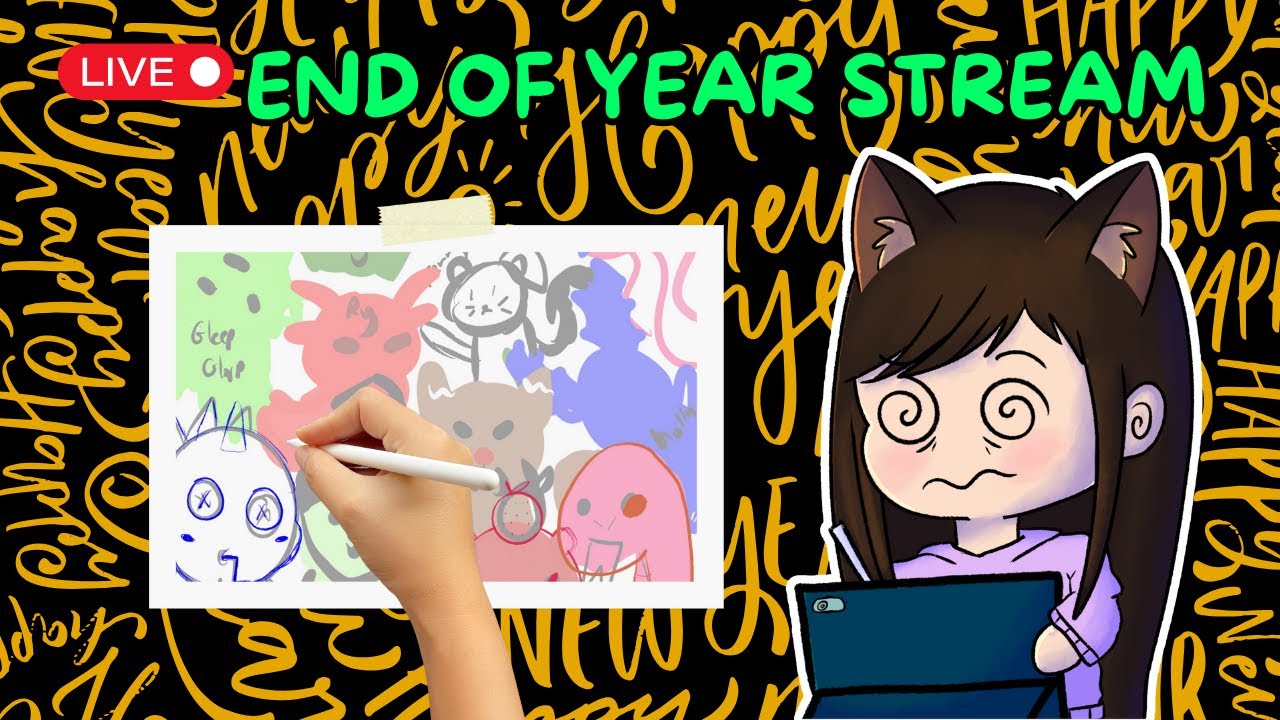 Last Art Stream of the Year ✨ Drawing & Chat