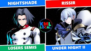 KMLocal 69.5: Losers Semis - Nightshade (Akatsuki) Vs Rissir (Londrekia) UNI2