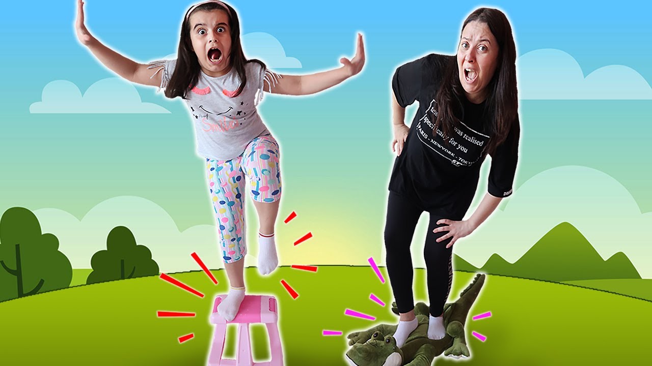 Ruya Ile Ozlem Abla Yerden Yuksek Oynuyoruz Cocuk Videosu Cocukcuk Youtube