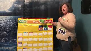 Calendar Time May 1 2020