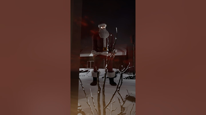 🎅 He knows if you've been bad or good!#santa #christmas #scary #cursed #horror #shorts