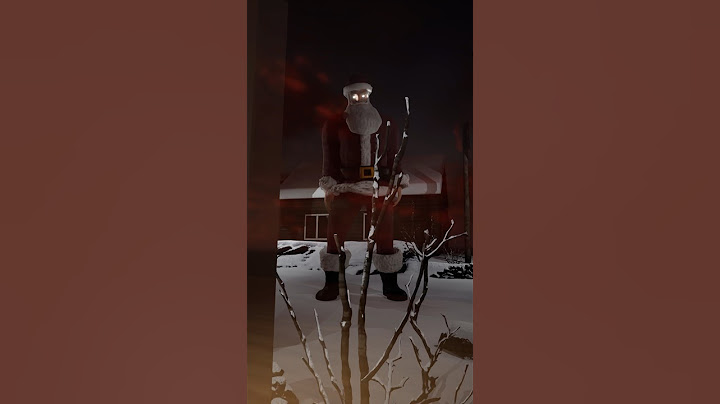 🎅 He knows if you've been bad or good!#santa #christmas #scary #cursed #horror #shorts