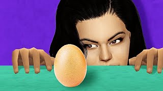 Kylie Jenner Vs. World Record Egg