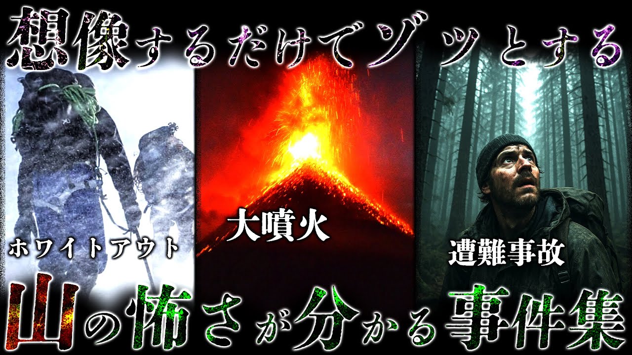 【作業用】たっくーの山の怖さが分かる事件解説まとめ【たっくー切り抜き】