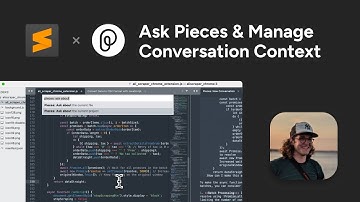 Ask Pieces & Manage Copilot Conversation Context with the Pieces Sublime Plugin