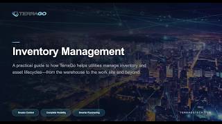 Smarter Utility Inventory Management Webinar