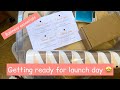 PREPARING FOR MY SMALL BUSINESS LAUNCH | BUSINESS ESSENTIALS | Entrepreneurship life